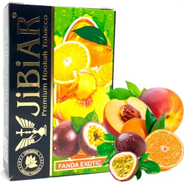 Jibiar Hookah Tobacco - Fanda Exotic 50 gr
