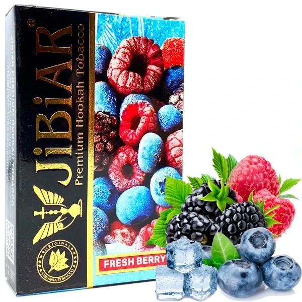 Jibiar Hookah Tobacco - Fresh Berry 50 gr Jibiar Hookah Tobacco - Fresh Berry 50 gr