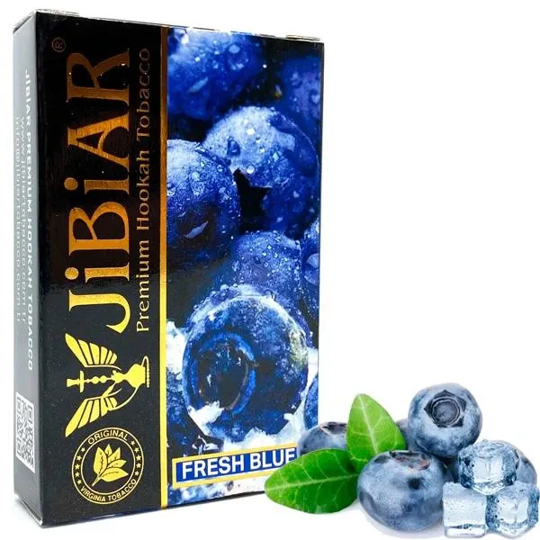 Jibiar Hookah Tobacco - Fresh Blue 50 gr