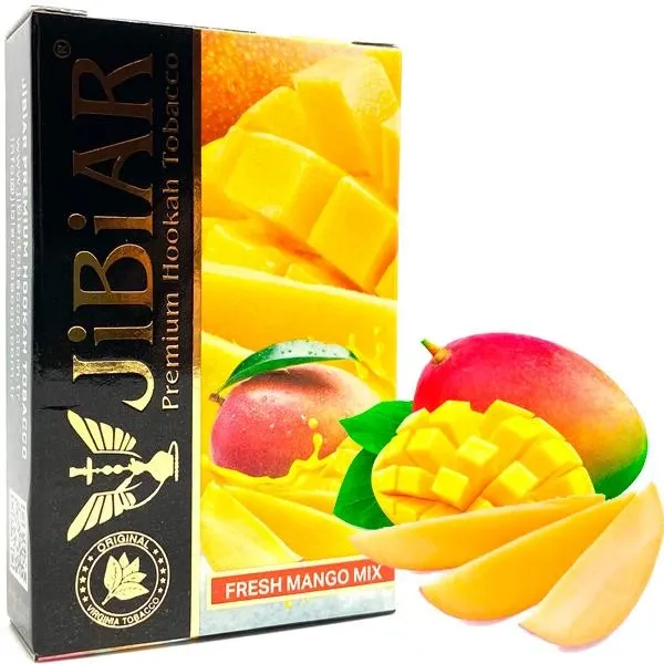 Jibiar Hookah Tobacco - Fresh Mango Mix 50 gr