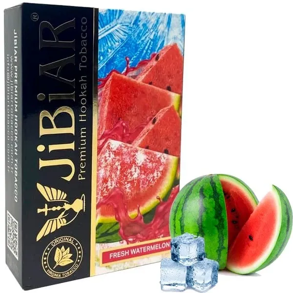Jibiar Hookah Tobacco - Fresh Watermelon 50 gr