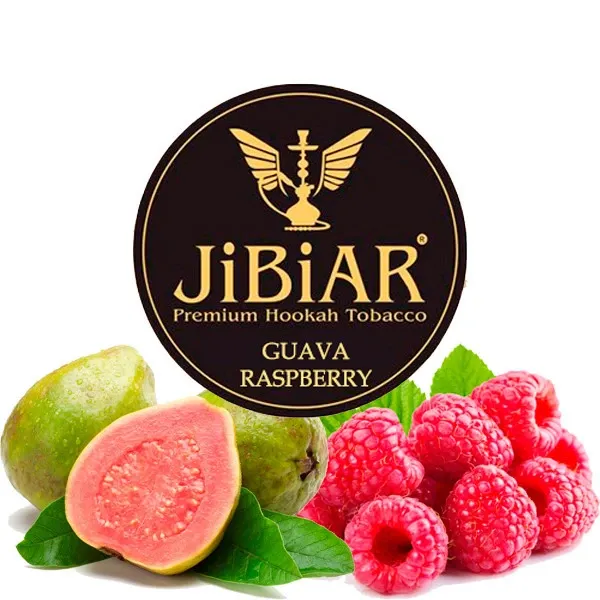 Jibiar Hookah Tobacco - Guava Raspberry 250 gr