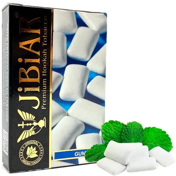 Jibiar Hookah Tobacco - Gum 50 gr