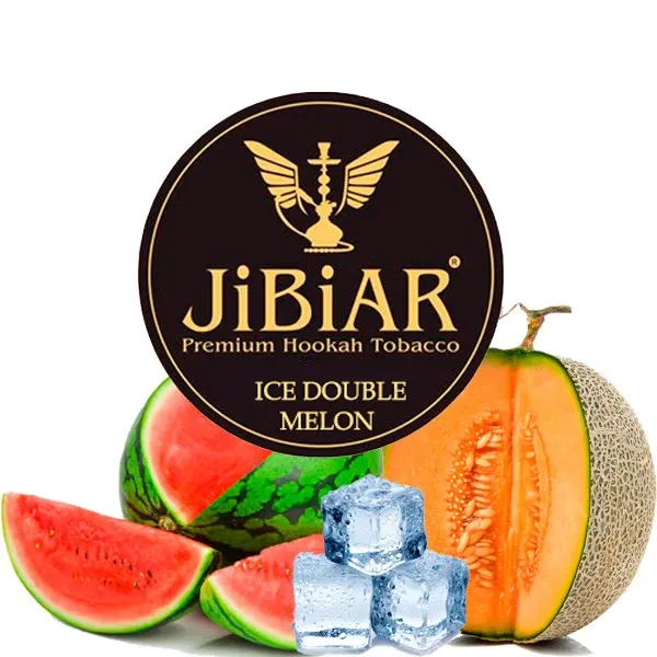 Jibiar Hookah Tobacco - Ice Double Melon 250 gr