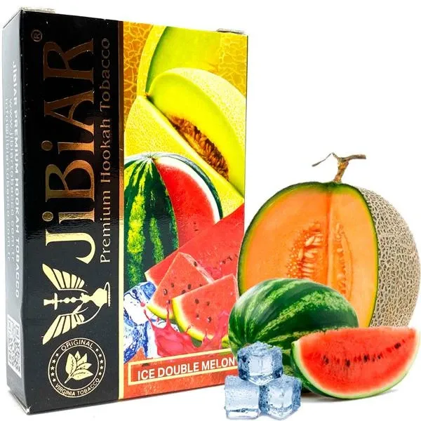 Jibiar Hookah Tobacco - Ice Double Melon 50 gr