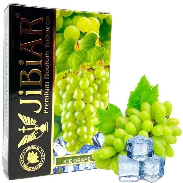 Jibiar Hookah Tobacco - Ice Grape 50 gr