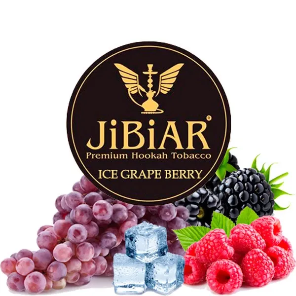 Jibiar Hookah Tobacco - Ice Grape Berry 250 gr Jibiar Hookah Tobacco - Ice Grape Berry 250 gr