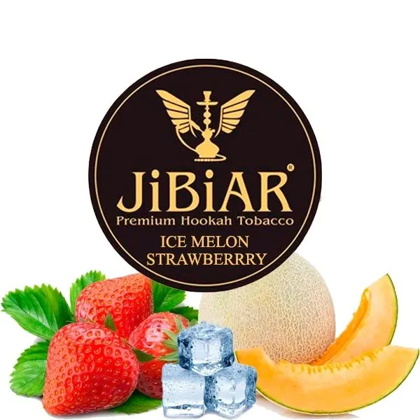 Jibiar Hookah Tobacco - Ice Melon Strawberry 250 gr Jibiar Hookah Tobacco - Ice Melon Strawberry 250 gr