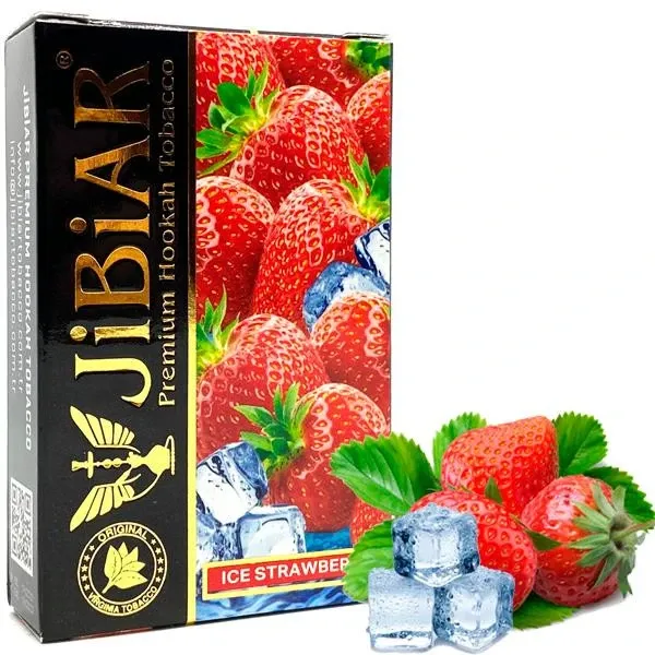 Jibiar Hookah Tobacco - Ice Strawberry 50 gr Jibiar Hookah Tobacco - Ice Strawberry 50 gr