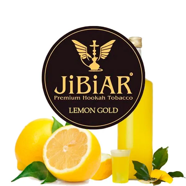 Jibiar Hookah Tobacco - Lemon Gold 250 gr