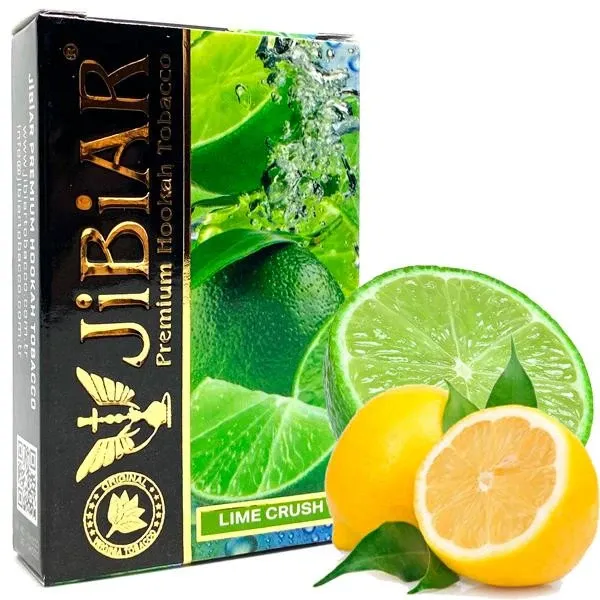 Jibiar Hookah Tobacco - Lime Crush 50 gr