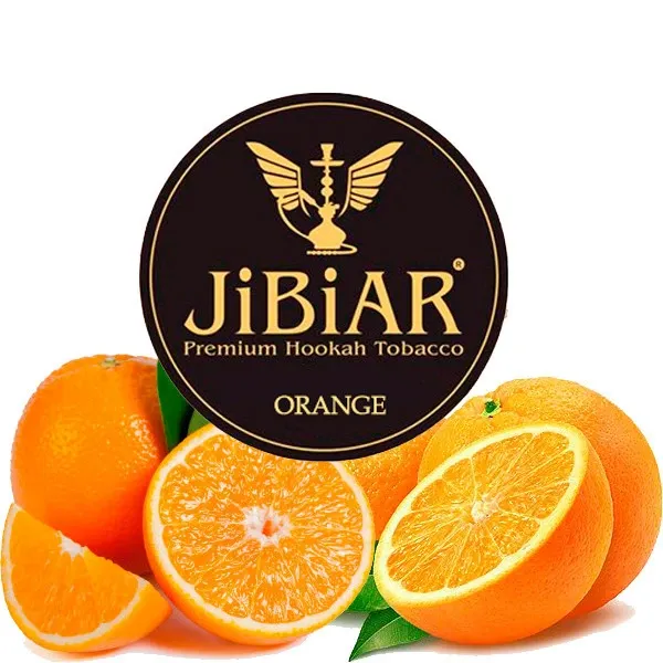 Jibiar Hookah Tobacco - Orange 250 gr