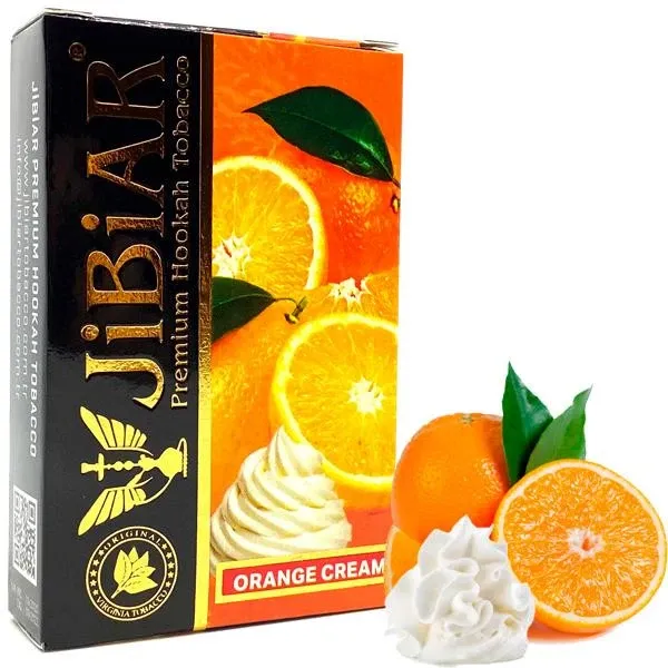 Jibiar Hookah Tobacco - Orange Cream 50 gr