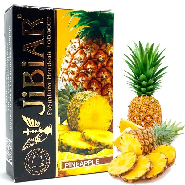 Jibiar Hookah Tobacco - Pineapple 50 gr
