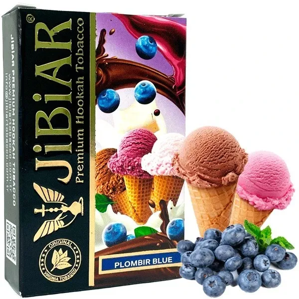 Jibiar Hookah Tobacco - Plombir Blue 50 gr
