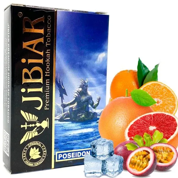 Jibiar Hookah Tobacco - Poseidon 50 gr