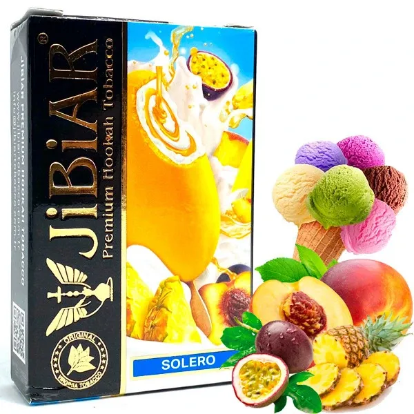 Jibiar Hookah Tobacco - Solero 50 gr