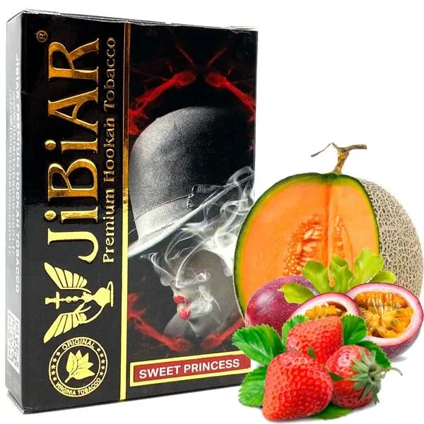 Jibiar Hookah Tobacco - Sweet Princess 50 gr