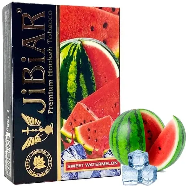 Jibiar Hookah Tobacco - Sweet Watermelon 50 gr