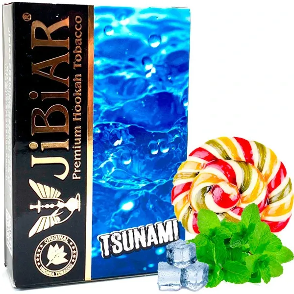 Jibiar Hookah Tobacco - Tsunami 50 gr