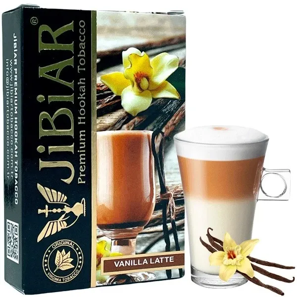 Jibiar Hookah Tobacco - Vanilla Latte 50 gr Jibiar Hookah Tobacco - Vanilla Latte 50 gr