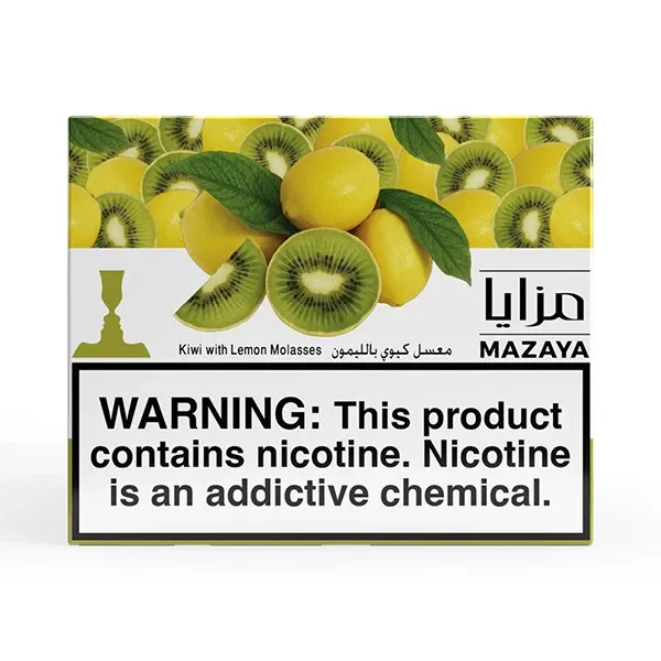 Mazaya Hookah Tobacco - Kiwi with Lemon 250 gr Mazaya Hookah Tobacco - Kiwi with Lemon 250 gr