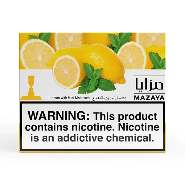 Mazaya Hookah Tobacco - Lemon with Mint 250 gr