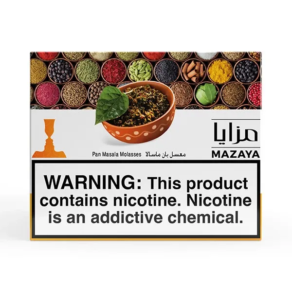 Mazaya Hookah Tobacco - Pan Masala 250 gr Mazaya Hookah Tobacco - Pan Masala 250 gr