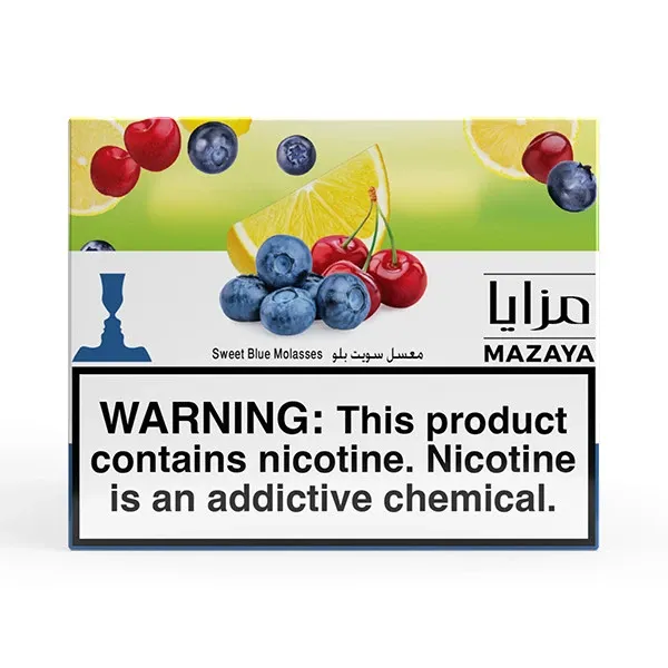 Mazaya Hookah Tobacco - Sweet Blue 250 gr