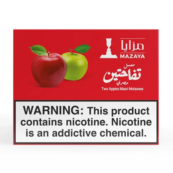 Mazaya Hookah Tobacco - Two Apples Masri 250 gr Mazaya Hookah Tobacco - Two Apples Masri 250 gr