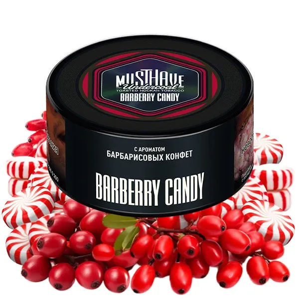 Must Have Hookah Tobacco - Barberry Candy 125 gr Must Have Hookah Tobacco - Barberry Candy 125 gr