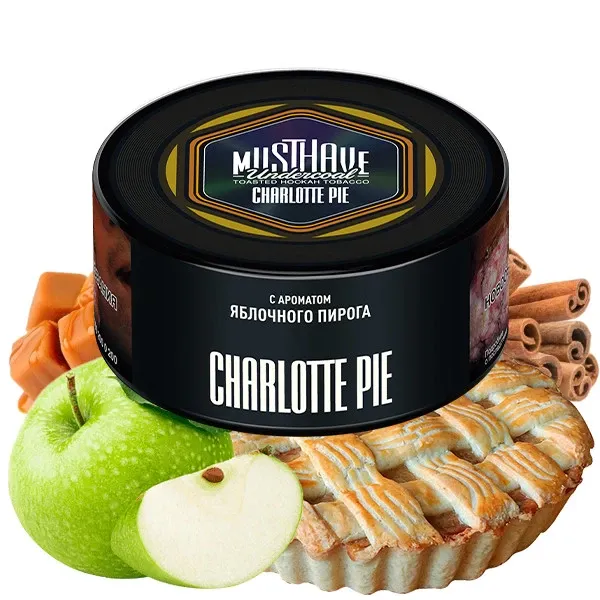 Must Have Hookah Tobacco - Charlotte Pie (Cinnamon, Pie, Cacke & Caramel) 125 gr