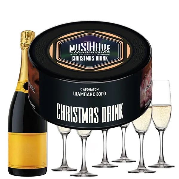 Must Have Hookah Tobacco - Christmas Drink (Champagne) 125 gr
