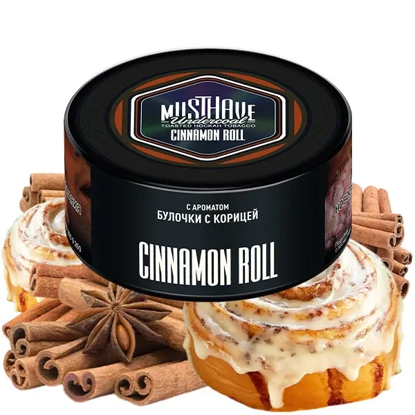 Must Have Hookah Tobacco - Cinnamon Roll (Cinnamon, Cake & Pie) 125 gr
