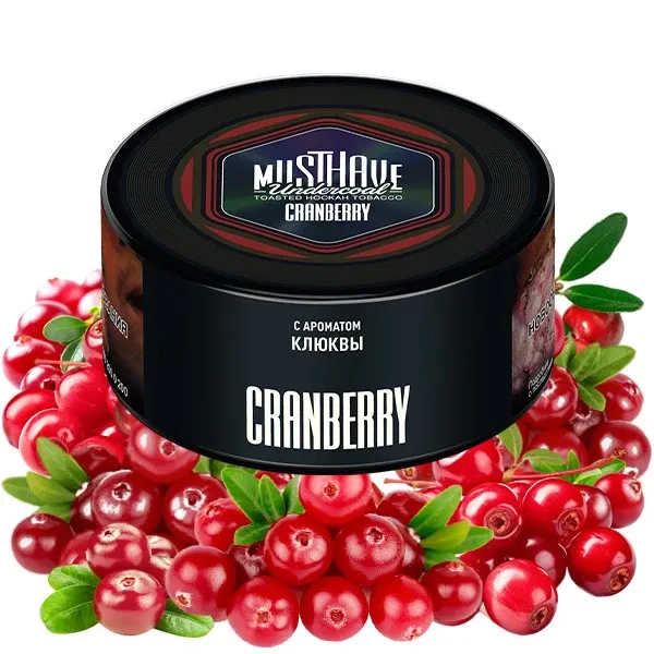 Must Have Hookah Tobacco - Cranberry 125 gr Must Have Hookah Tobacco - Cranberry 125 gr
