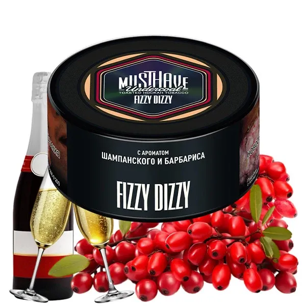 Must Have Hookah Tobacco - Fizzy Dizzy (Champagne & Barberries) 125 gr