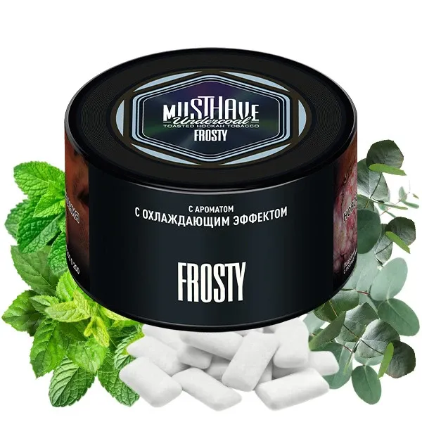 Must Have Hookah Tobacco - Frosty (Eucalyptus, Peppermint & Gum) 250 gr