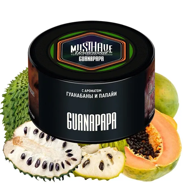 Must Have Hookah Tobacco - Guanapapa (Guanabana & Papaya) 250 gr