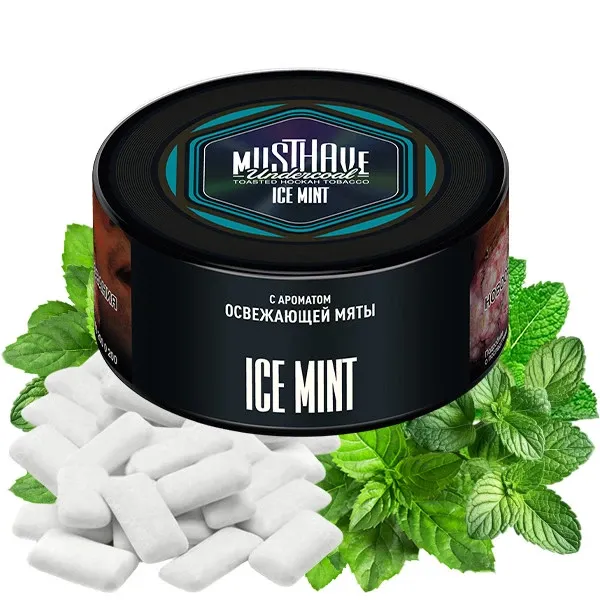 Must Have Hookah Tobacco - Ice Mint (Gum & Peppermint) 125 gr