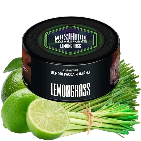 Must Have Hookah Tobacco - Lemongrass (Lime & Lemongrass) 125 gr