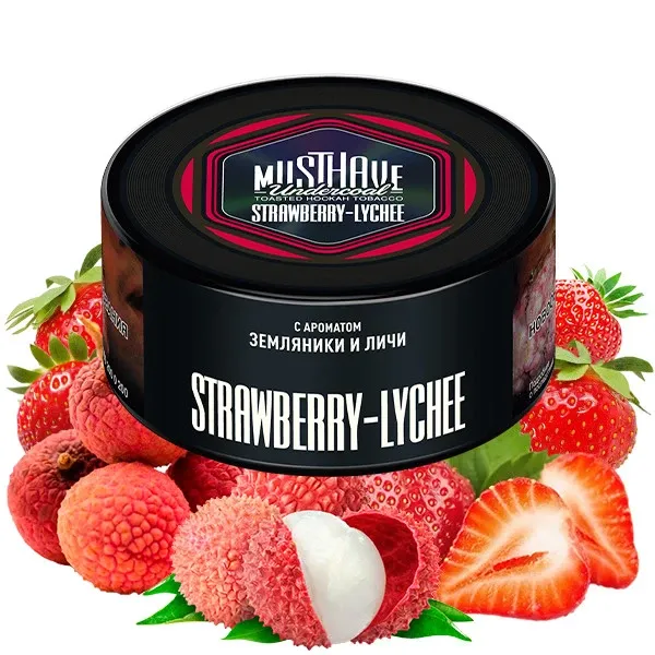 Must Have Hookah Tobacco - Strawberry Lychee 125 gr