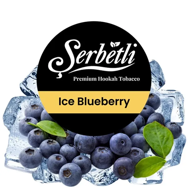Serbetli Hookah Tobacco - Ice Blueberry 250 gr