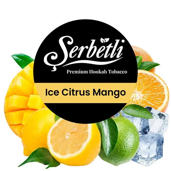 Serbetli Hookah Tobacco - Ice Citrus Mango 250 gr