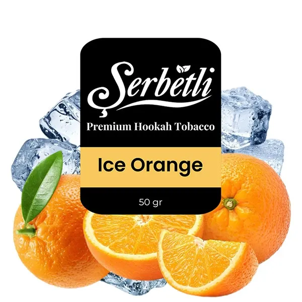 Serbetli Hookah Tobacco - Ice Orange 50 gr Serbetli Hookah Tobacco - Ice Orange 50 gr