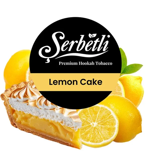 Serbetli Hookah Tobacco - Lemon Cake 250 gr