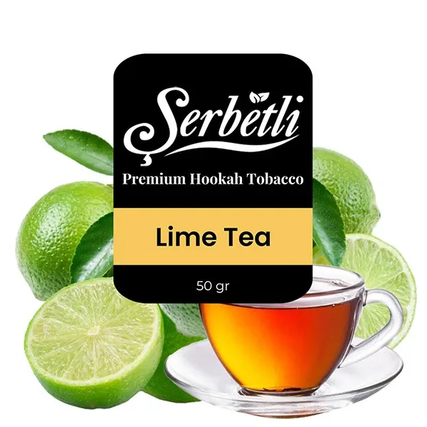 Serbetli Hookah Tobacco - Lime Tea 50 gr Serbetli Hookah Tobacco - Lime Tea 50 gr