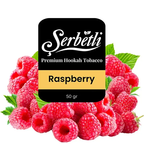 Serbetli Hookah Tobacco - Raspberry 50 gr