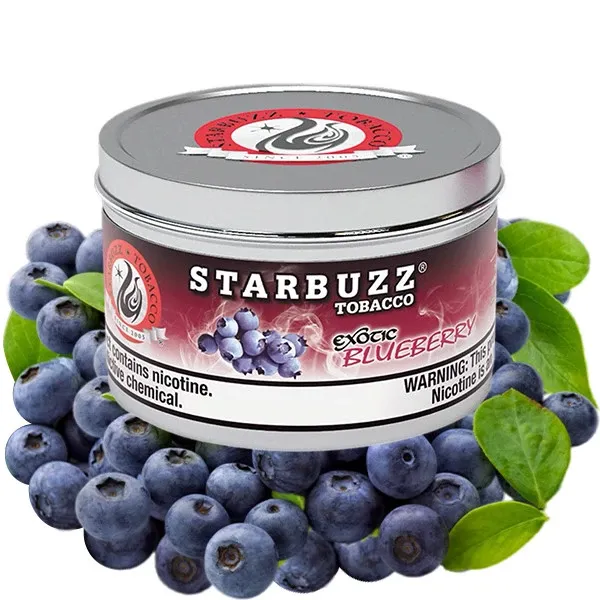 Starbuzz Exotic Hookah Tobacco - Blueberry 250 gr