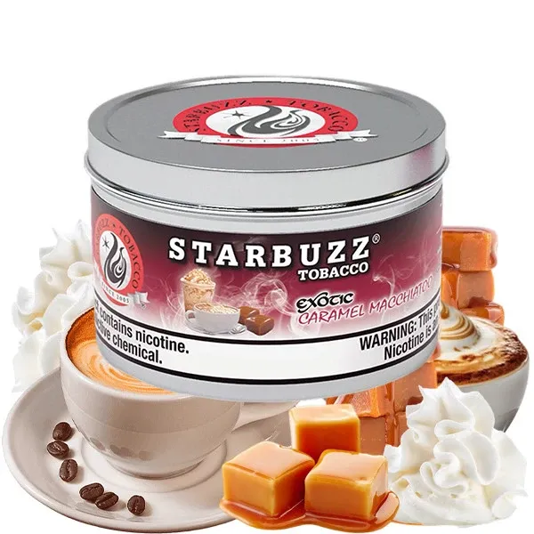 Starbuzz Exotic Hookah Tobacco - Caramel Macchiatoo 250 gr