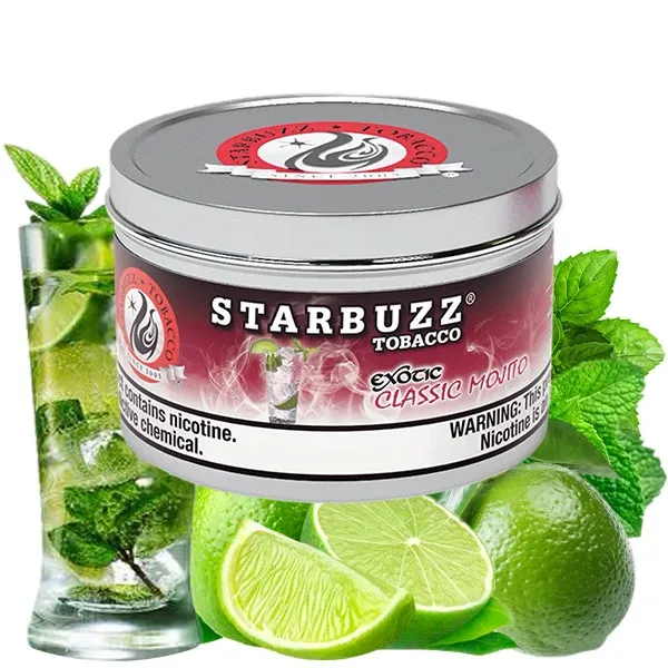 Starbuzz Exotic Hookah Tobacco - Classic Mojito 100 gr